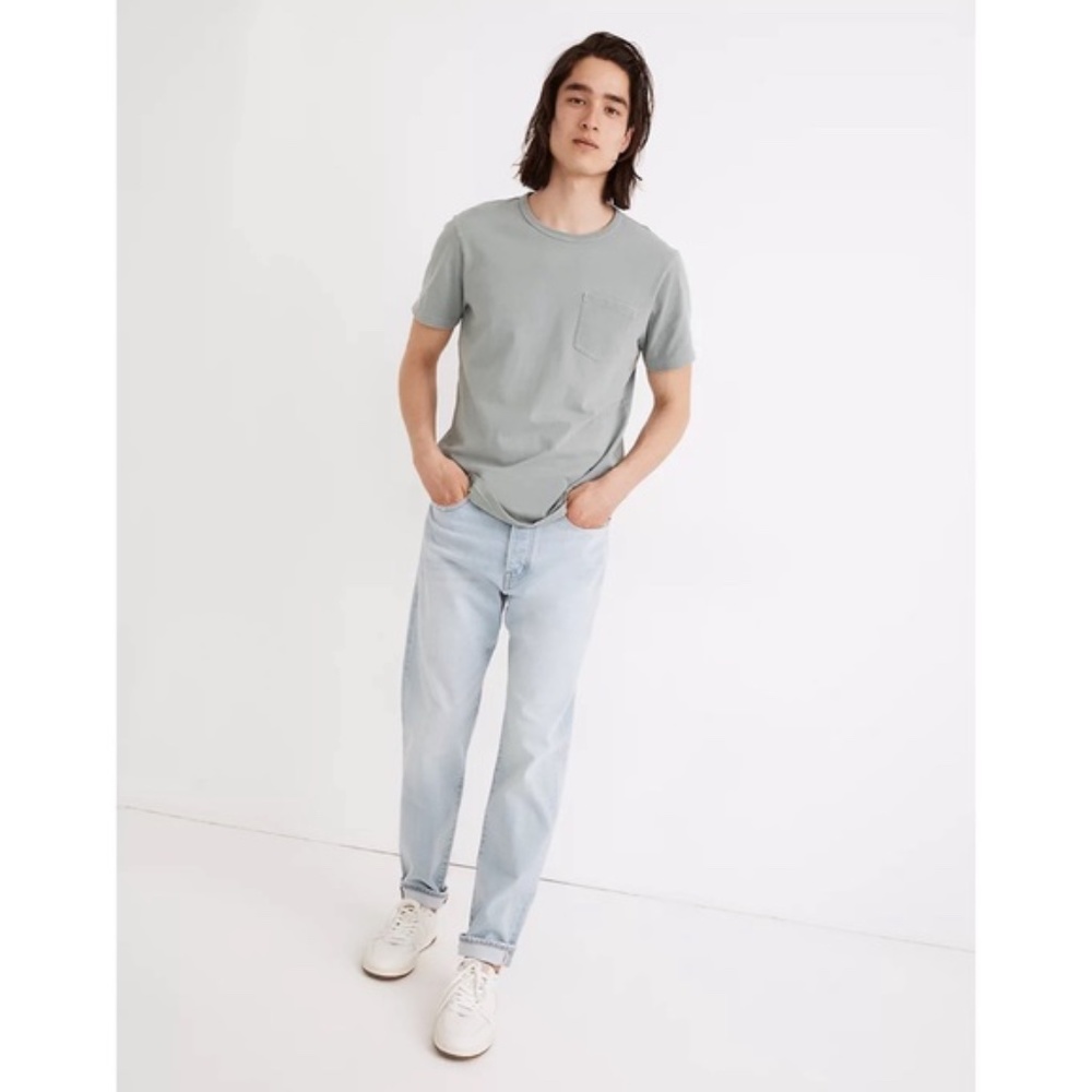 NWT Madewell Relaxed Authentic Flex Selvedge Jeans
